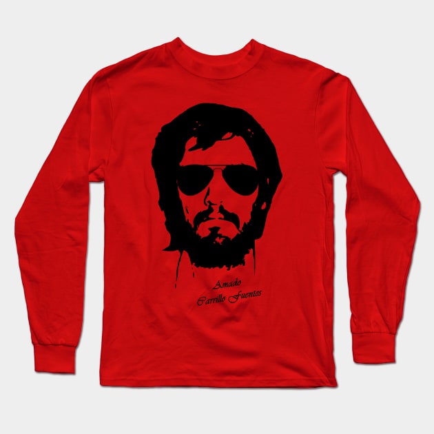 Amado Carrillo Fuentes 3 Long Sleeve T-Shirt by Stelviostrada